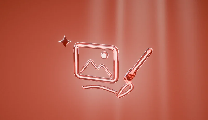 Photos and illustrations — catalog website development stage, 3D illustration