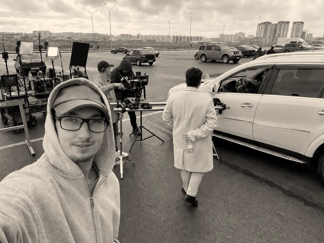 Shooting a commercial on location — Bairamov Studio