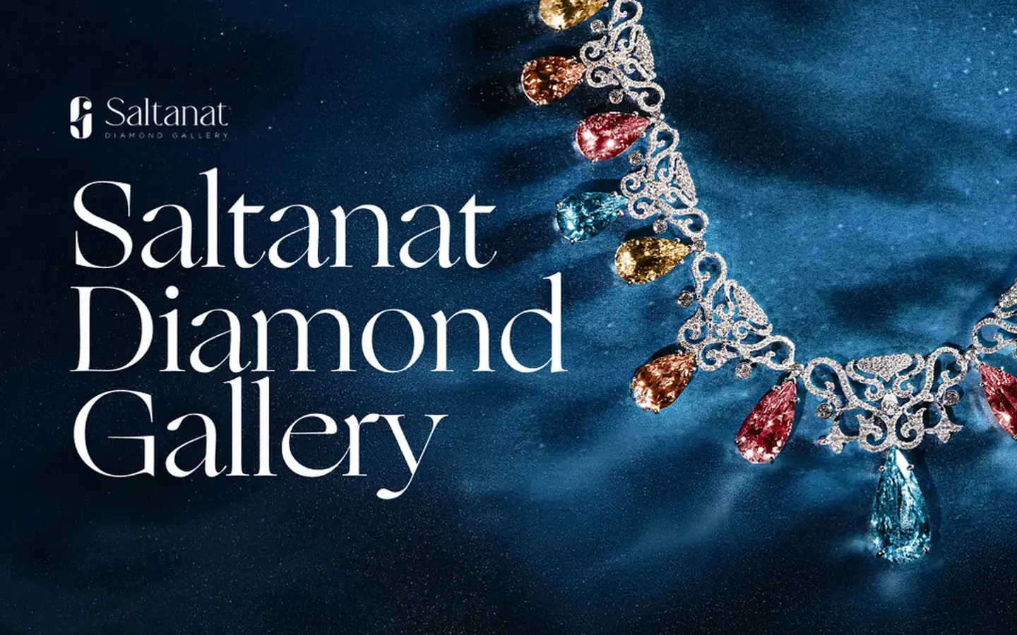 Saltanat Diamond Gallery jewelry store — website by Bairamov Studio